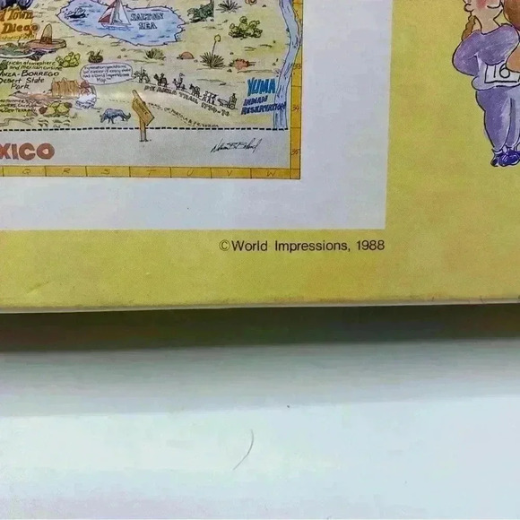 World Impressions Vintage California Adventure Jigsaw Puzzle 500 Made In Japan - Picture 8 of 8